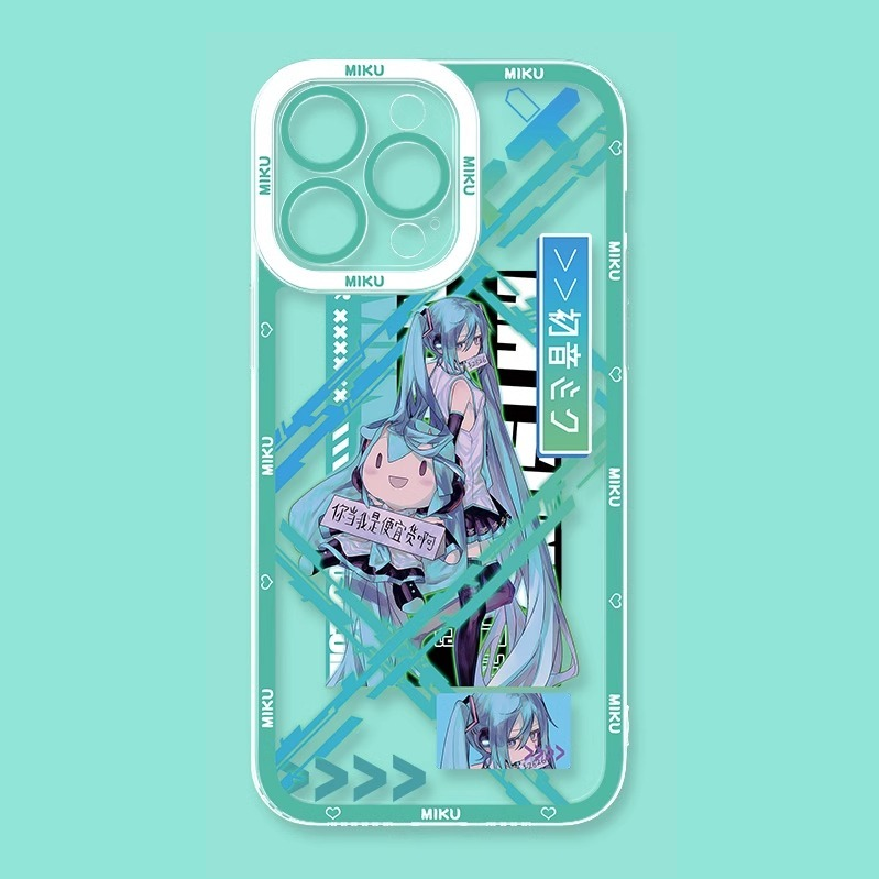 初音未來天使眼透明防摔軟殼