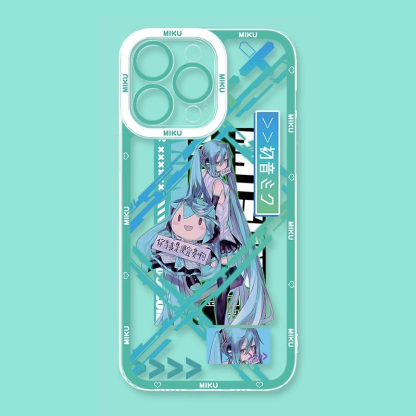 初音未來天使眼透明防摔軟殼