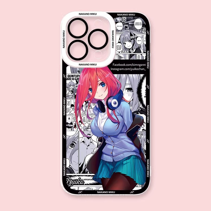 五等分的新娘天使眼透明防摔軟殼