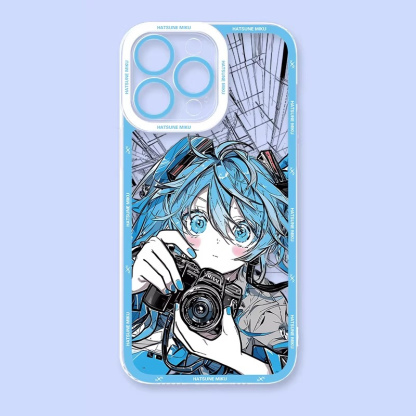 初音未來天使眼透明防摔軟殼