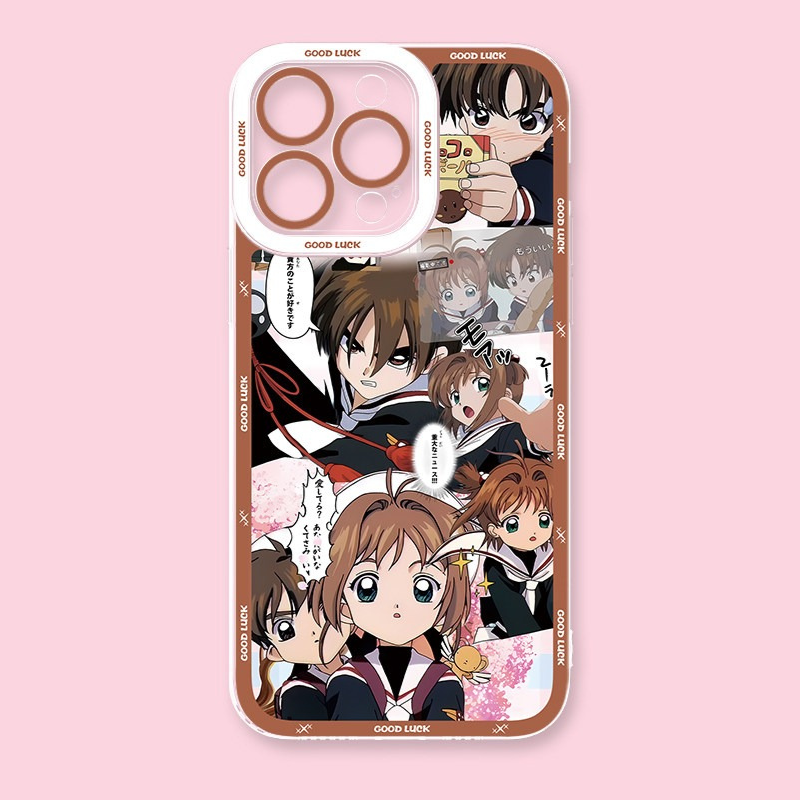 魔卡少女櫻天使眼透明防摔軟殼