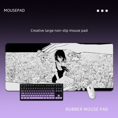 鏈鋸人蕾塞 主題桌墊 布質滑鼠墊