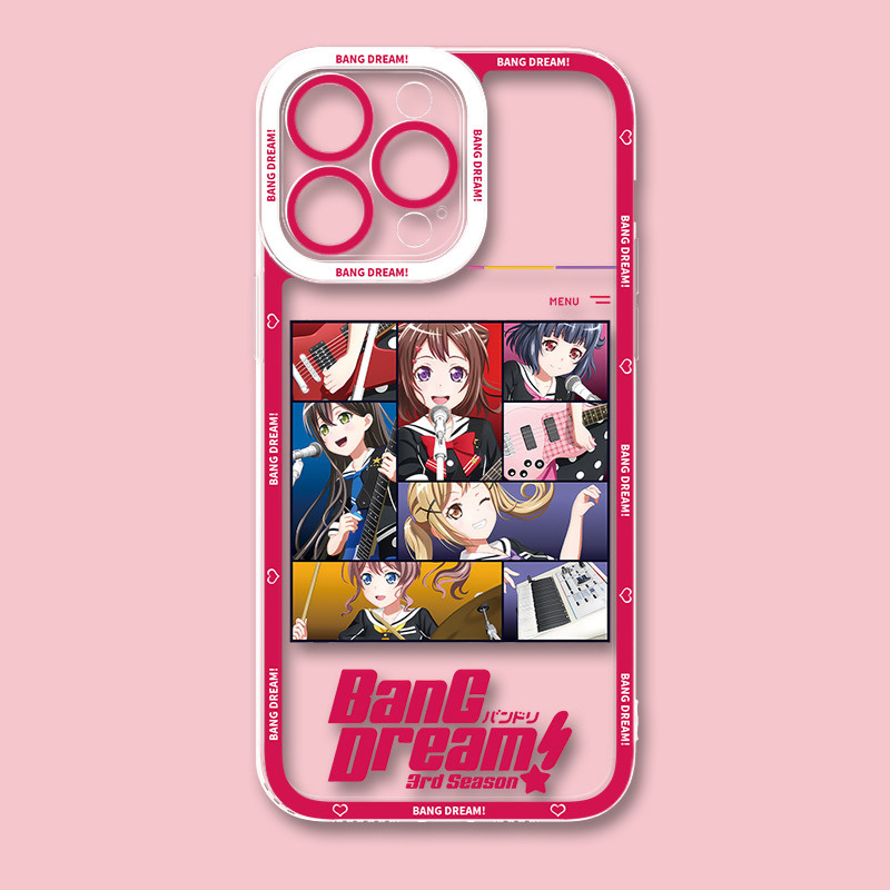 BanG Dream! 夢想協奏曲天使眼透明防摔軟殼