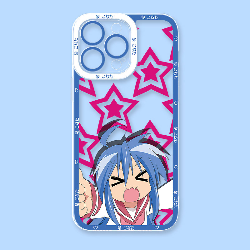 幸运星天使眼透明手機殼