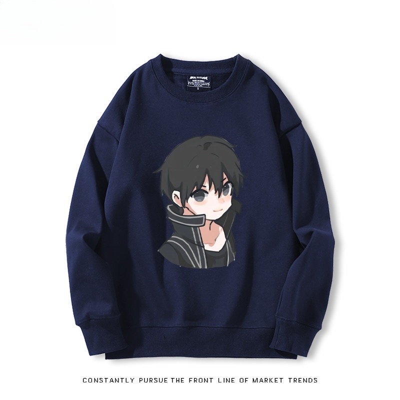 刀劍神域 聯名親子情侶裝 圓領長袖