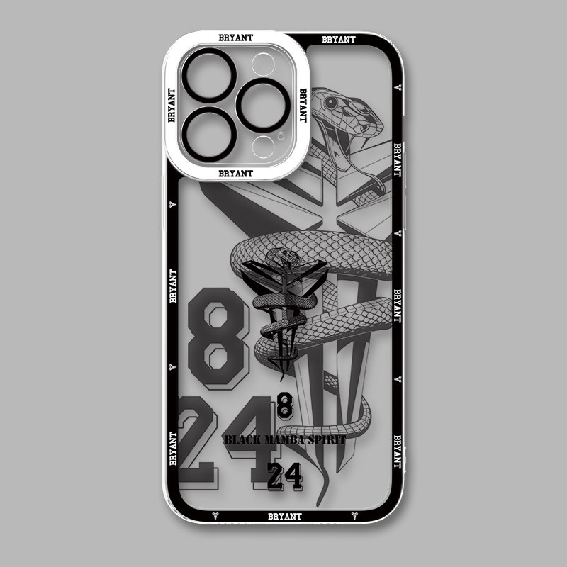 Kobe科比天使眼透明手機殼