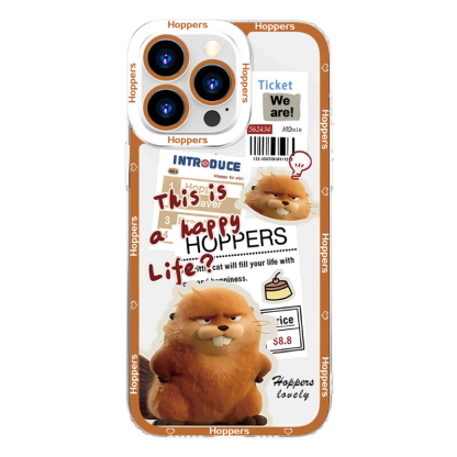 狸想世天使眼透明手機殼