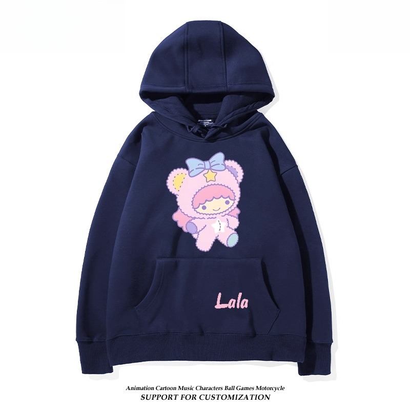 雙子星little twinstars新款 親子情侶男女連帽衛衣