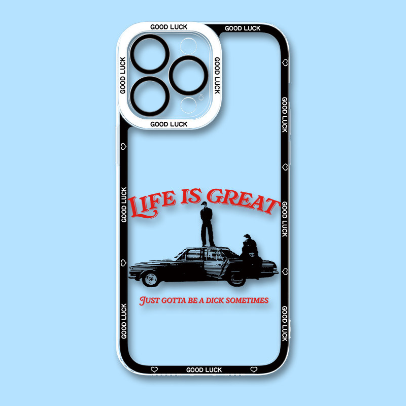 王嘉爾天使眼透明手機殼