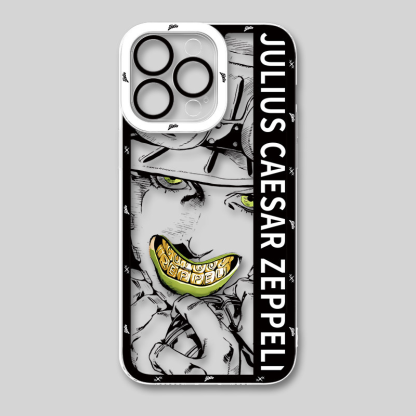 JOJO 的奇妙冒險 飆馬野郎 傑洛齊貝林天使眼透明手機殼