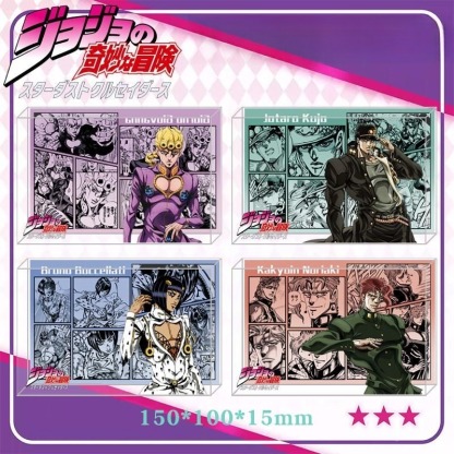 JOJO的奇妙冒險水晶磚新 款亞克力磚透明立體擺件