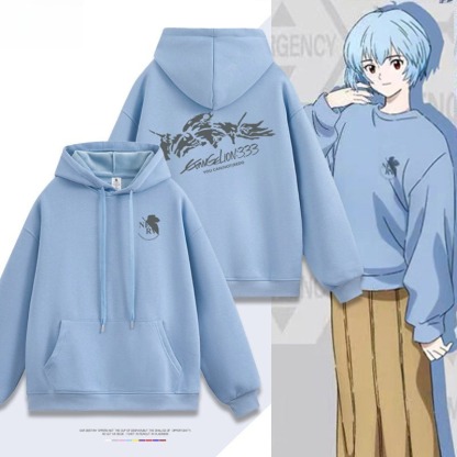 EVA聯名衛衣2026秋冬新款親子情侶裝連帽衛衣