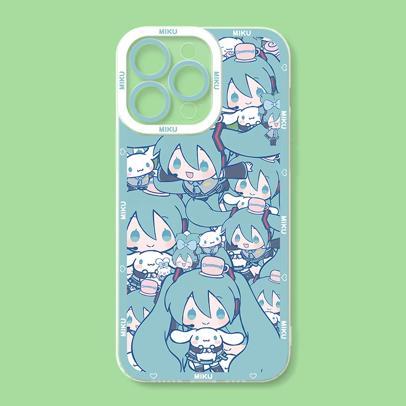 初音未來天使眼透明防摔軟殼