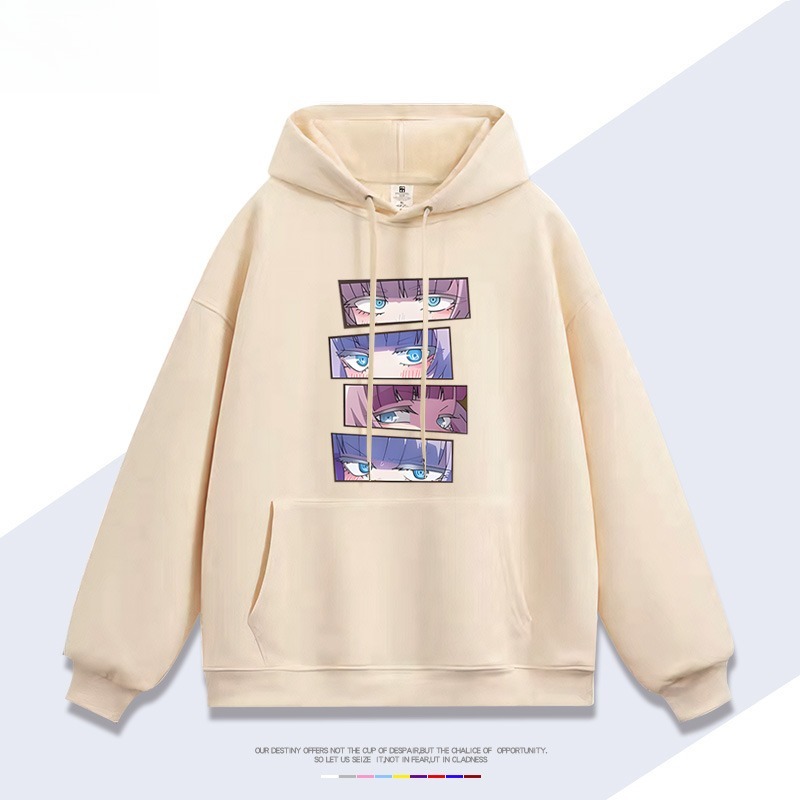 徹夜之歌七草薺 親子情侶男女連帽衛衣