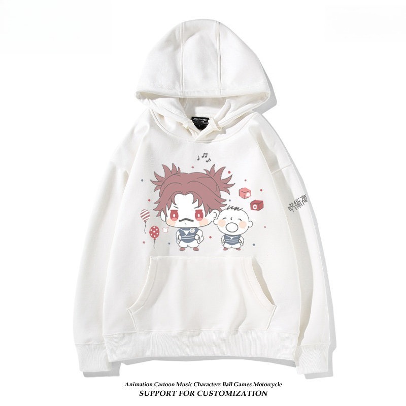 咒術迴戰 聯名衛衣2026秋冬新款親子情侶裝連帽衛衣