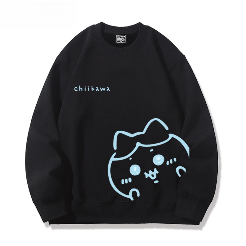 Chiikawa 聯名親子情侶裝 圓領長袖