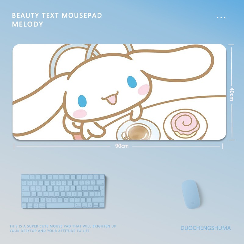 三麗鷗電競超大遊戲加厚防滑鼠標墊