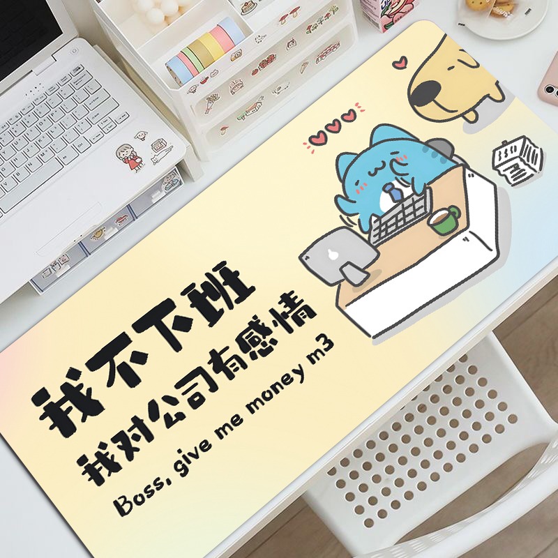 貓貓蟲 主題桌墊 布質滑鼠墊