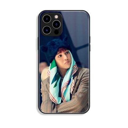 GD權志龍新款高清全包防摔玻璃殼