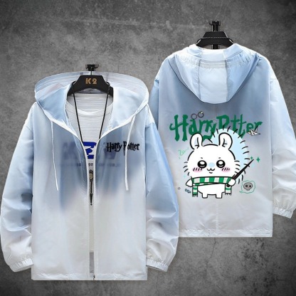 Chiikawa 輕薄透氣漸變防曬衣外套