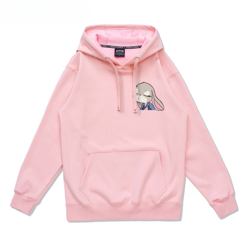 動物方城市新款 親子情侶男女連帽衛衣