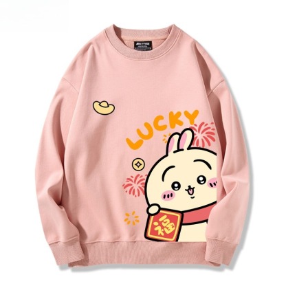 Chiikawa 聯名親子情侶裝 圓領長袖