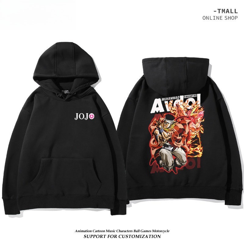 JOJO的奇妙冒險 親子情侶男女連帽衛衣