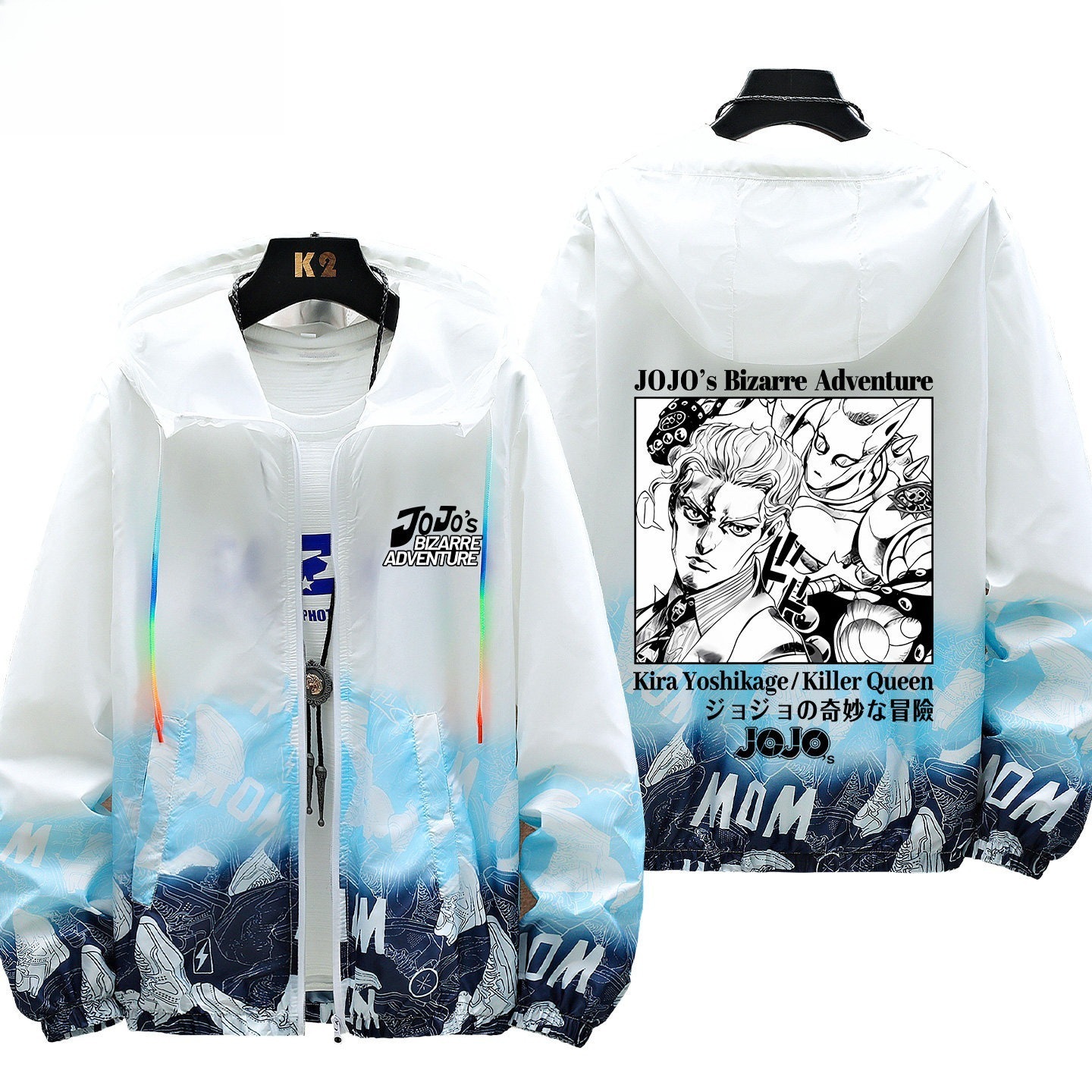 JOJO的奇妙冒險 輕薄透氣漸變防曬衣外套