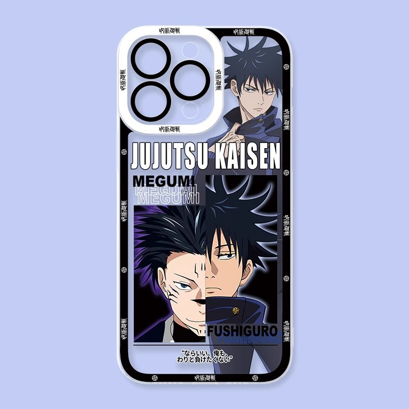 蘋果 系列咒術迴戰天使眼透明防摔軟殼