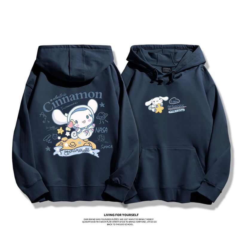 三麗鷗聯名衛衣2025秋冬新款親子情侶裝連帽衛衣