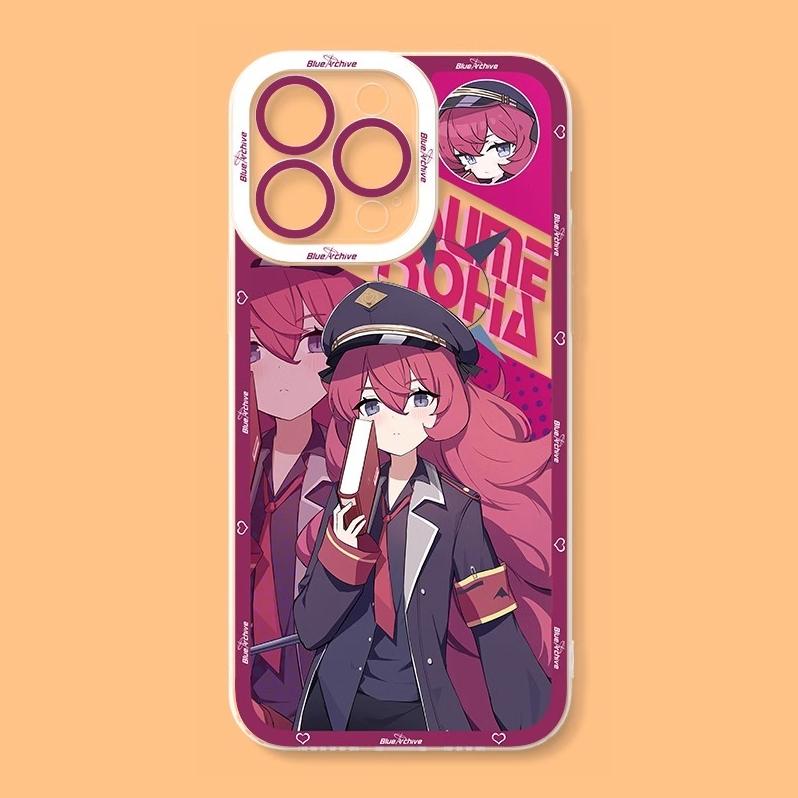 蘋果 系列蔚藍檔案天使眼透明防摔軟殼