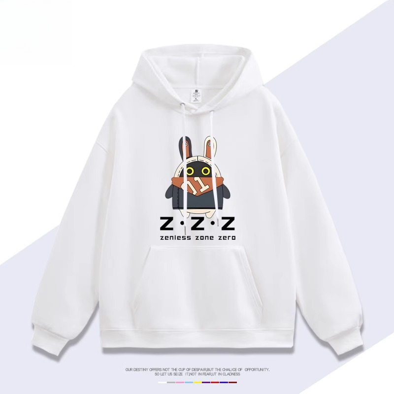 絕區零新款 親子情侶男女款連帽衛衣