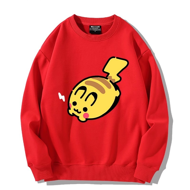 寶可夢2024親子情侶裝 圓領長袖