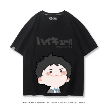 【特價商品！！】排球少年 2025親子情侶男女同款 短T【折扣買兩件第三件全減免！買二送一 ！買五送二！兩件起送】