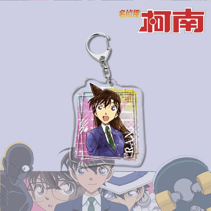 名偵探柯南周邊 灰原哀基德赤井秀一安室透世良真純亞克力鑰匙扣掛飾【單買三件起送】