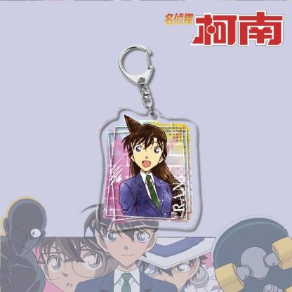 名偵探柯南周邊 灰原哀基德赤井秀一安室透世良真純亞克力鑰匙扣掛飾【單買三件起送】