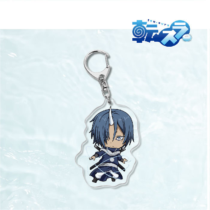 關於我轉生成爲史萊姆那件事萌王利姆露朱菜紫苑靜米莉姆鑰匙扣掛飾【單買三件起送】