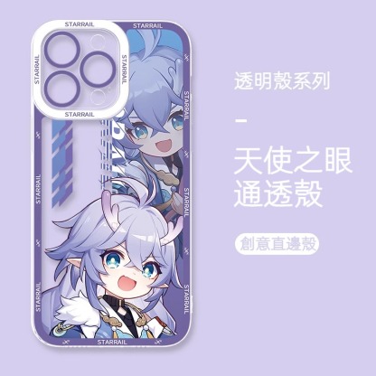 蘋果 系列白露星穹鐵道天使眼透明防摔軟殼