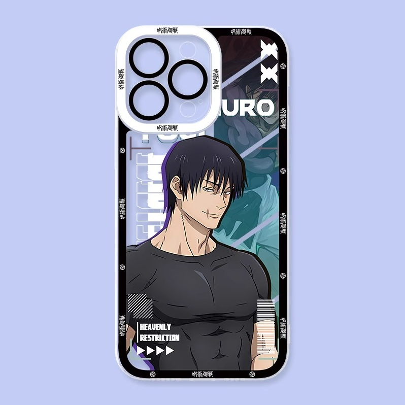 蘋果 系列咒術迴戰天使眼透明防摔軟殼