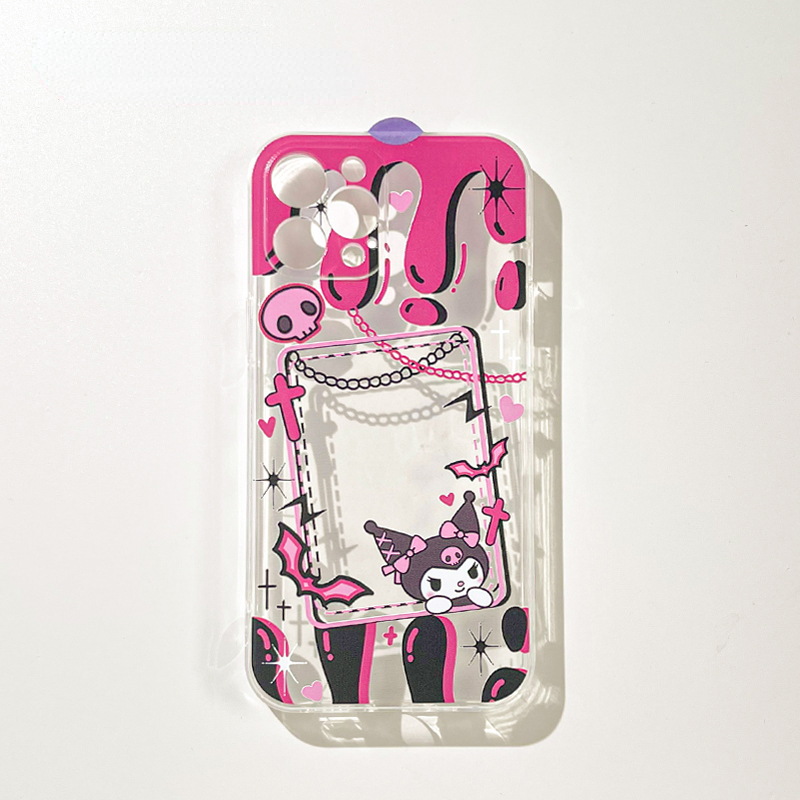 蘋果 系列三麗鷗天使眼透明防摔軟殼