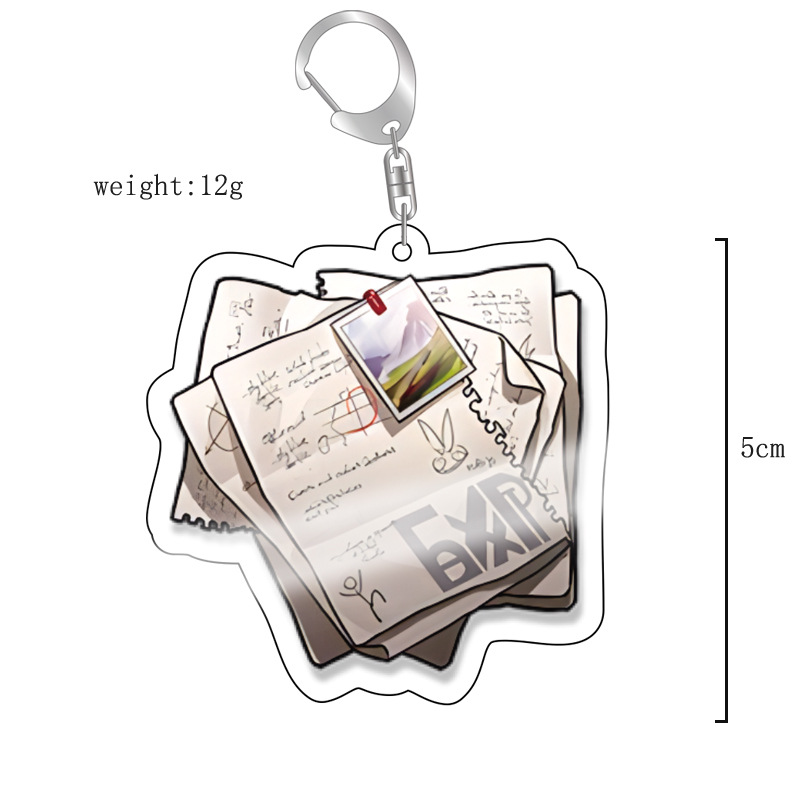 崩壞星穹鐵道愛莉希雅彥卿希露瓦景元白露姬子亞克力鑰匙扣掛飾【單買三件起送】