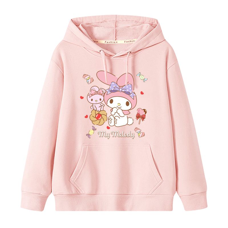 美樂蒂庫洛米 2025秋冬新款 親子情侶男女連帽衛衣