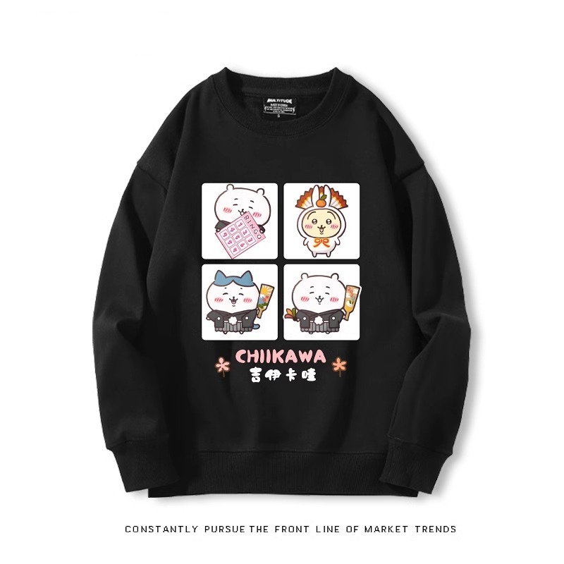 Chiikawa 2024親子情侶裝 圓領長袖