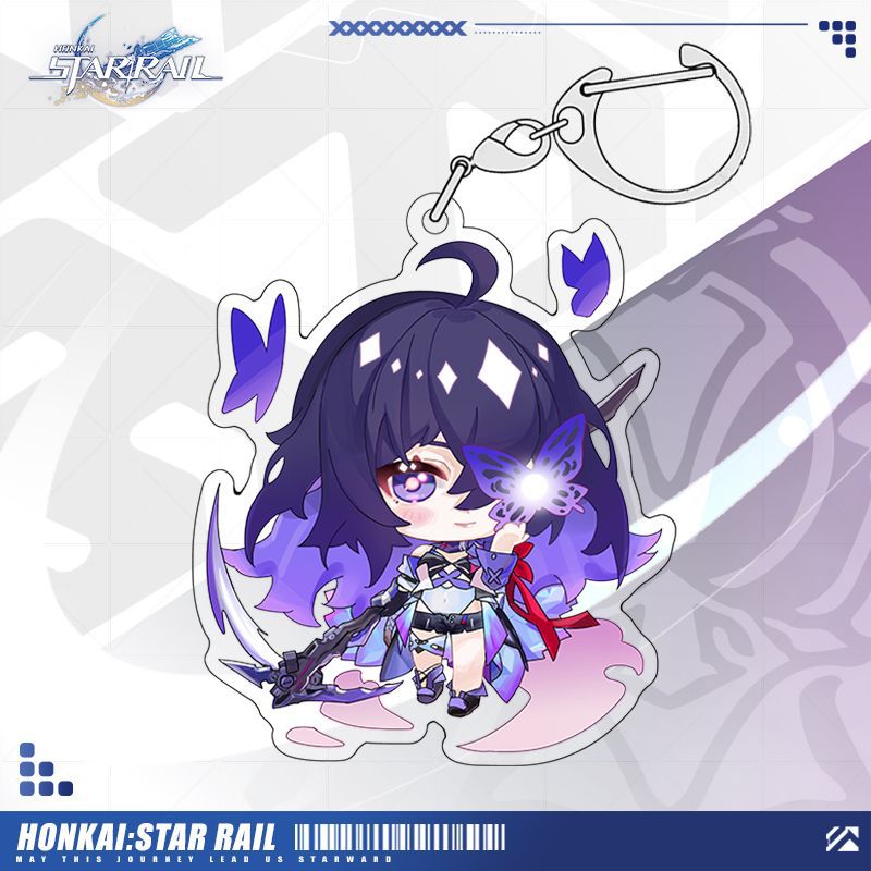 崩壞星穹鐵道愛莉希雅彥卿希露瓦景元白露姬子亞克力鑰匙扣掛飾【單買三件起送】