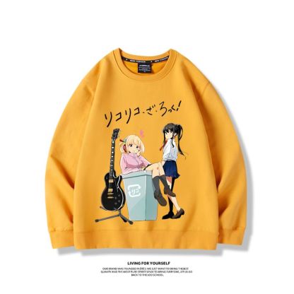 孤獨搖滾聯名莉可麗絲2023親子情侶裝 圓領長袖