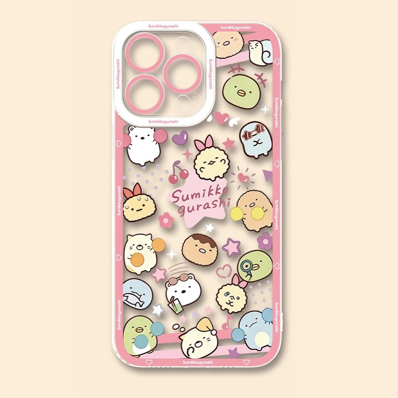 角落生物天使眼透明防摔軟殼