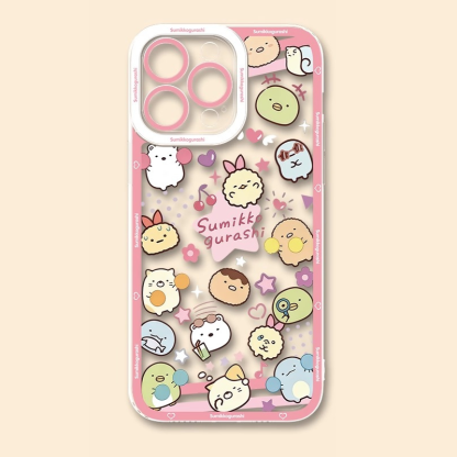 角落生物天使眼透明防摔軟殼