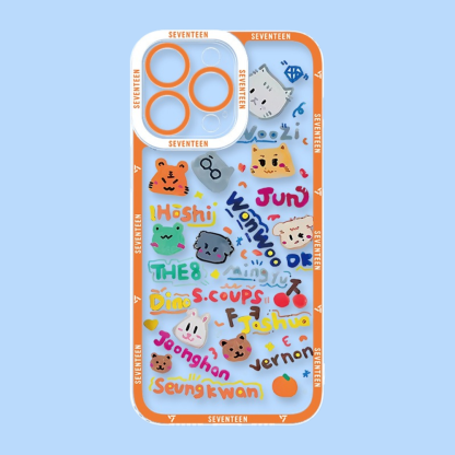 seventeen天使眼透明防摔軟殼