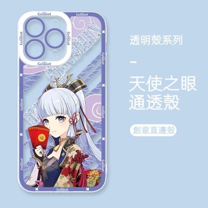 蘋果 系列新春原神天使眼透明防摔軟殼
