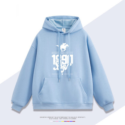 JOJO的奇妙冒險飆馬野郎 聯名衛衣2025秋冬新款 親子情侶裝連帽衛衣